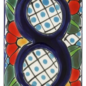 Talavera House Number 8:Red Blossoms