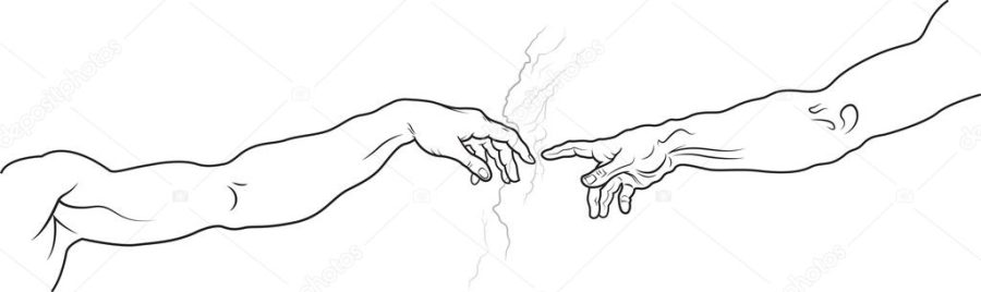 The Creation of Adam. Fragment (Full version)