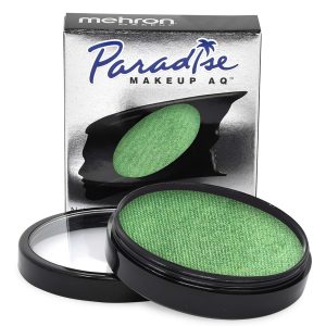 Water Based Metallic Green Face and Body Paint
