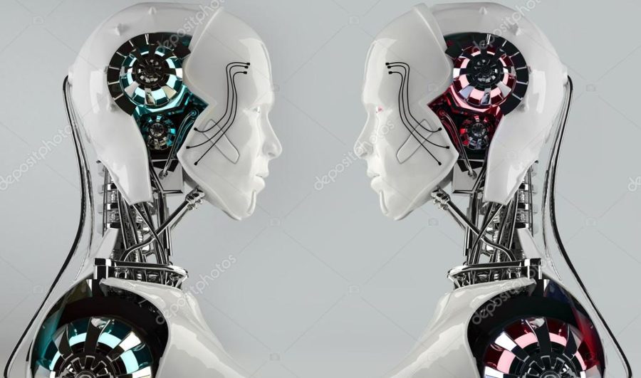 robot android men