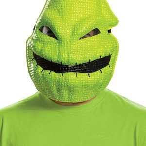 Adult Oogie Boogie Green Vacuform Costume Mask