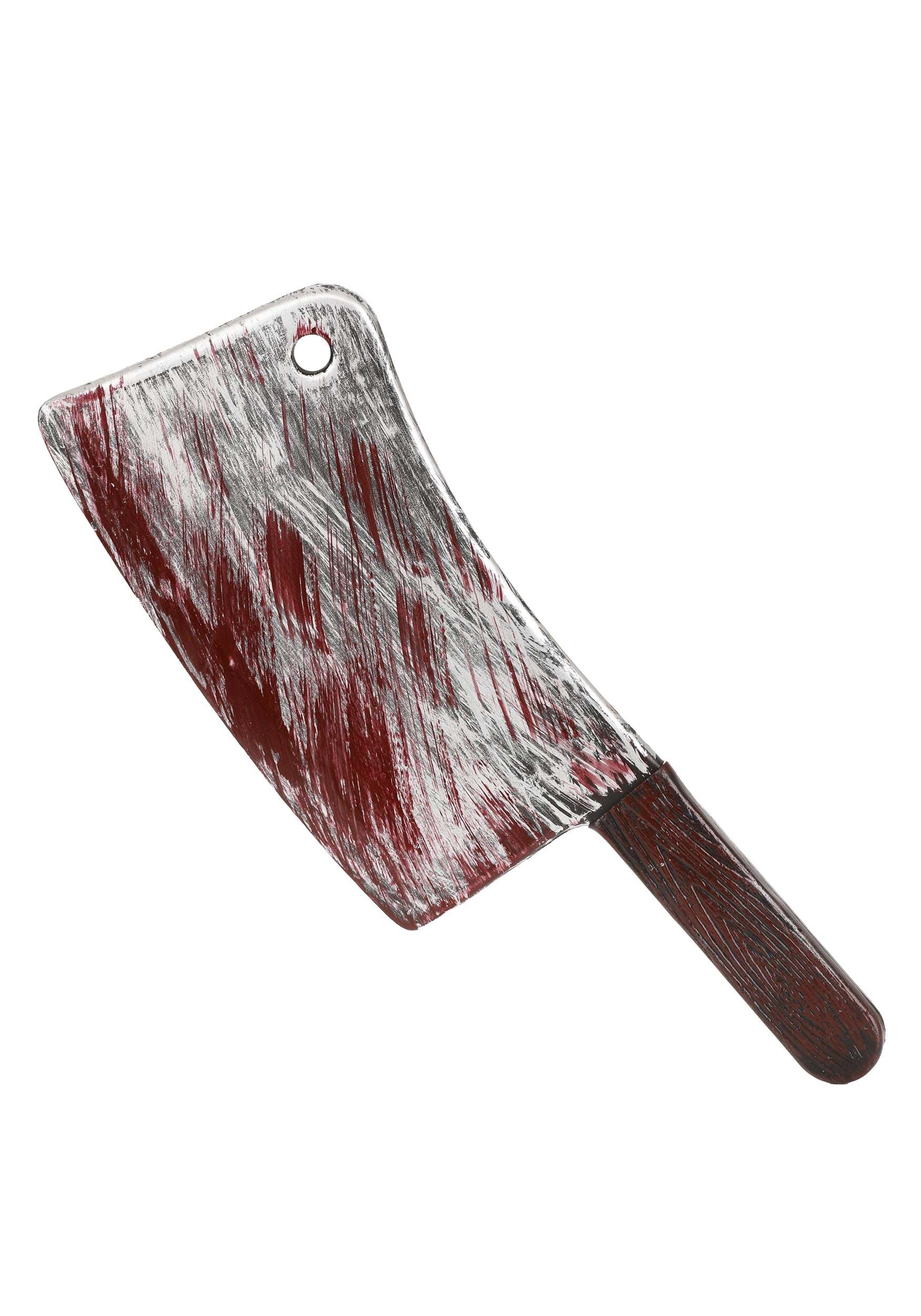 Bloody Butcher Cleaver Toy Weapon