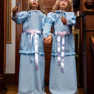 4FT Animated Killer Twin Girls Decoration