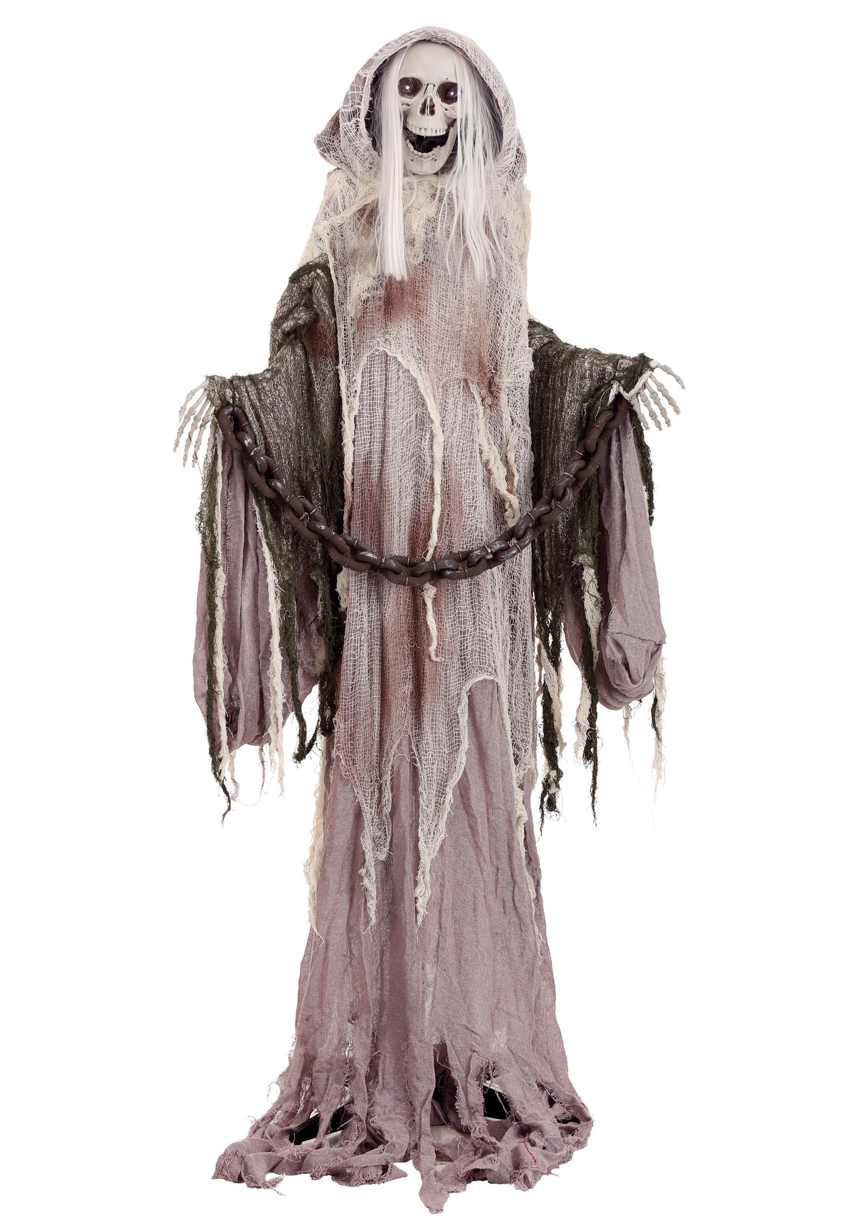 6FT Standing Ghoul Animatronic Decoration