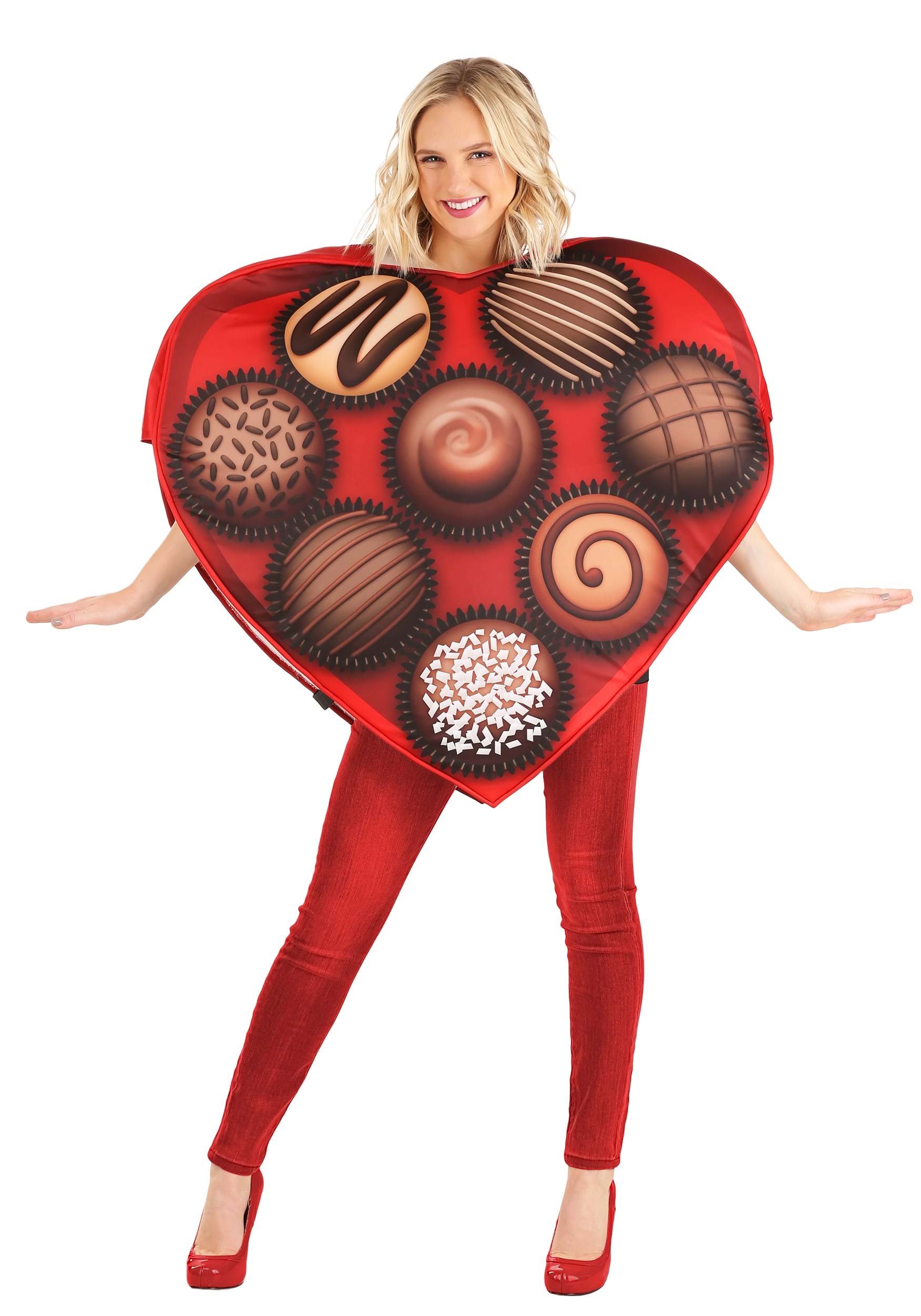 Adult Box of Chocolates Heart Costume
