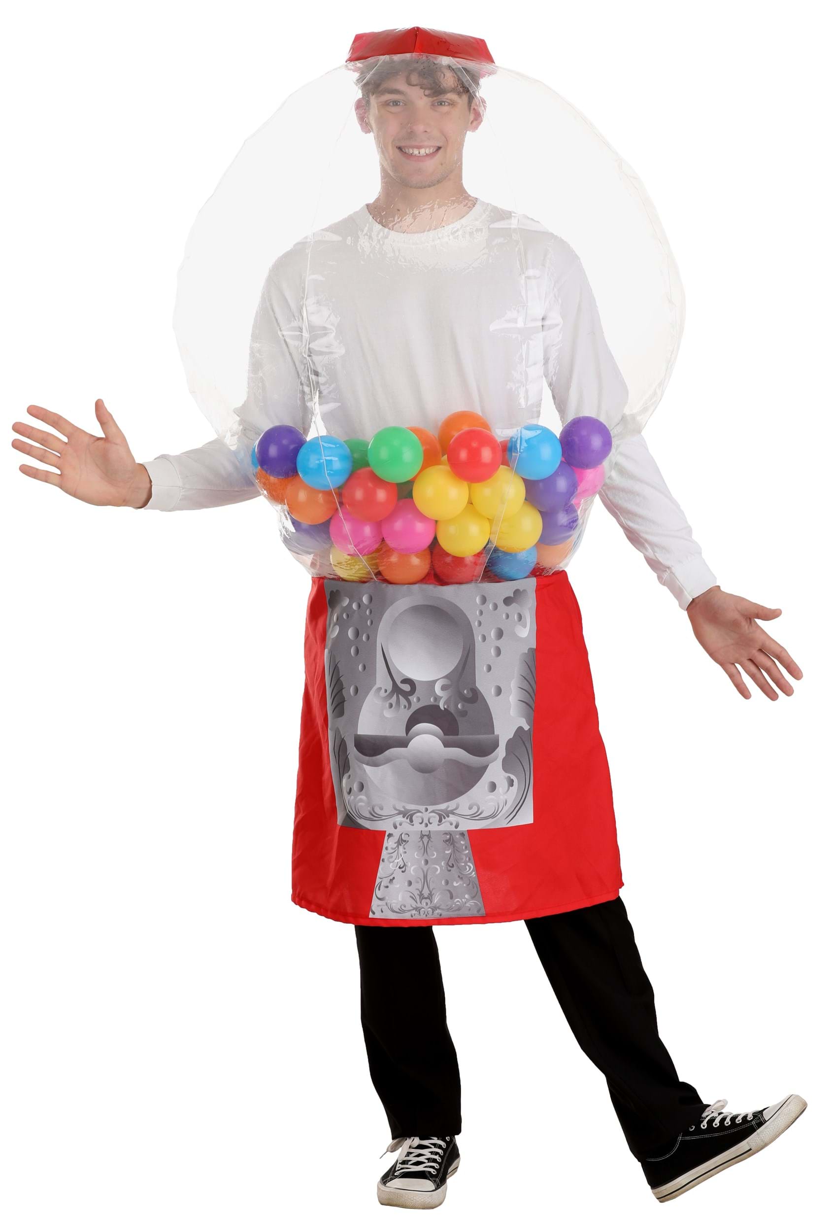 Adult Inflatable Gumball Machine Costume