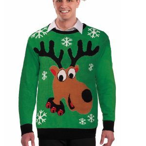 Adult Reindeer Ugly Christmas Sweater