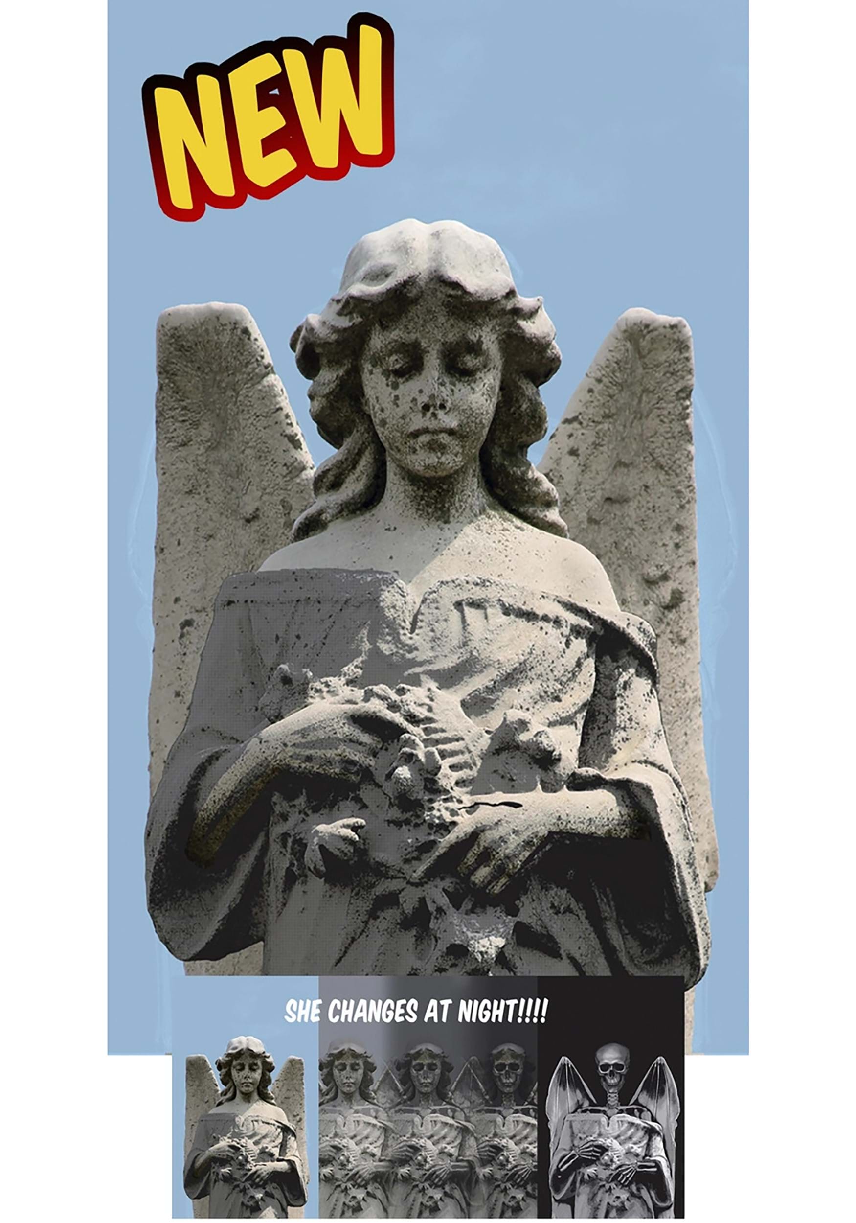 Angel to Demon Light Changing Window Poster Prop