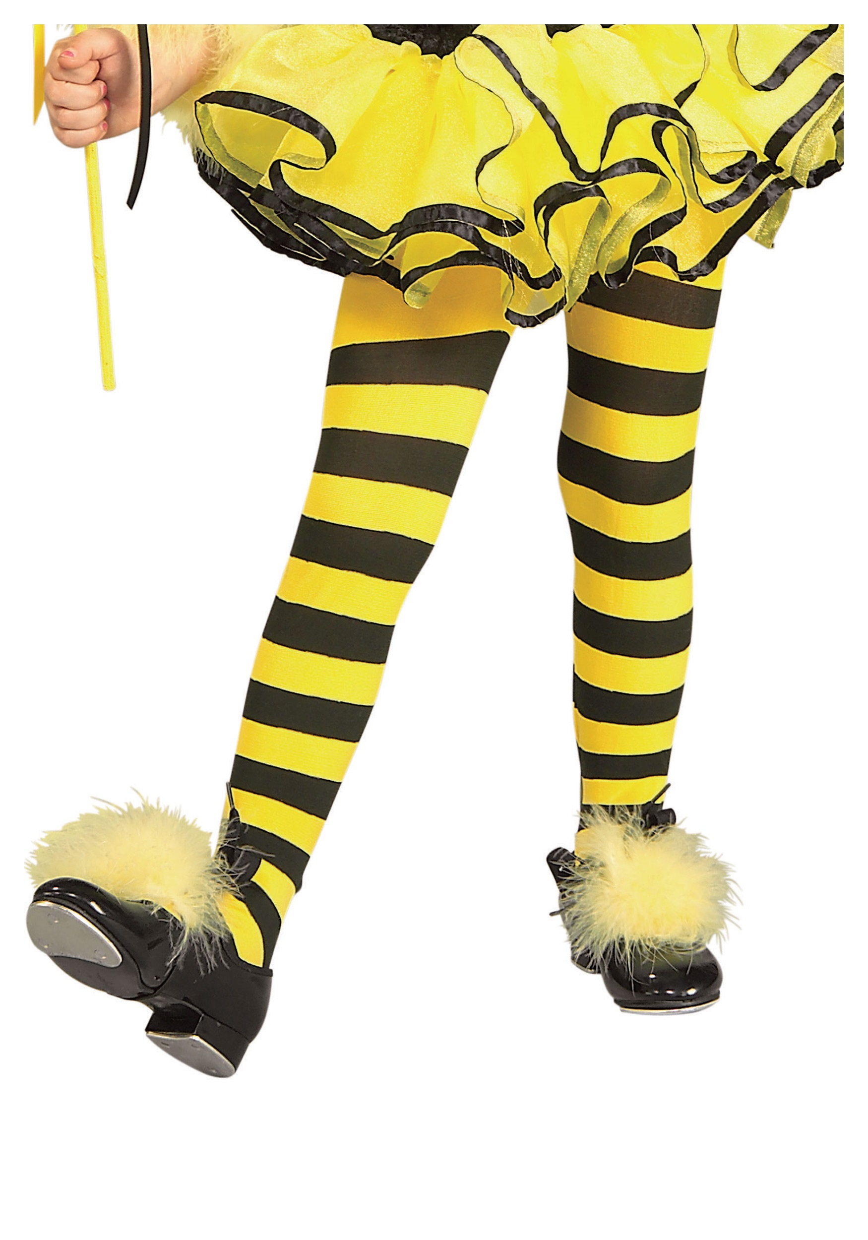 Girl's Bumblebee Costume Tights
