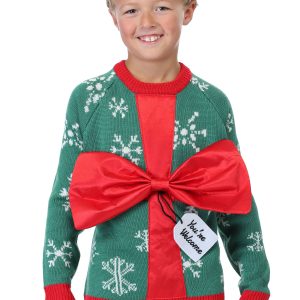 Kid's Present Ugly Christmas Sweater