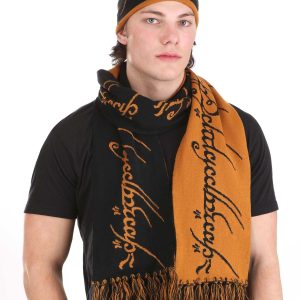 Lord of the Rings One Ring Scarf & Winter Knit Hat Set