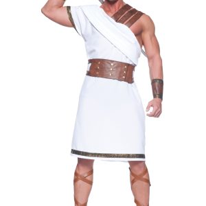 Men's Studly Greek Warrior Plus Size Costume