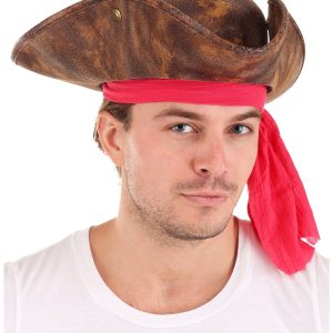 Pirate Costume Hat and Headscarf Accessory