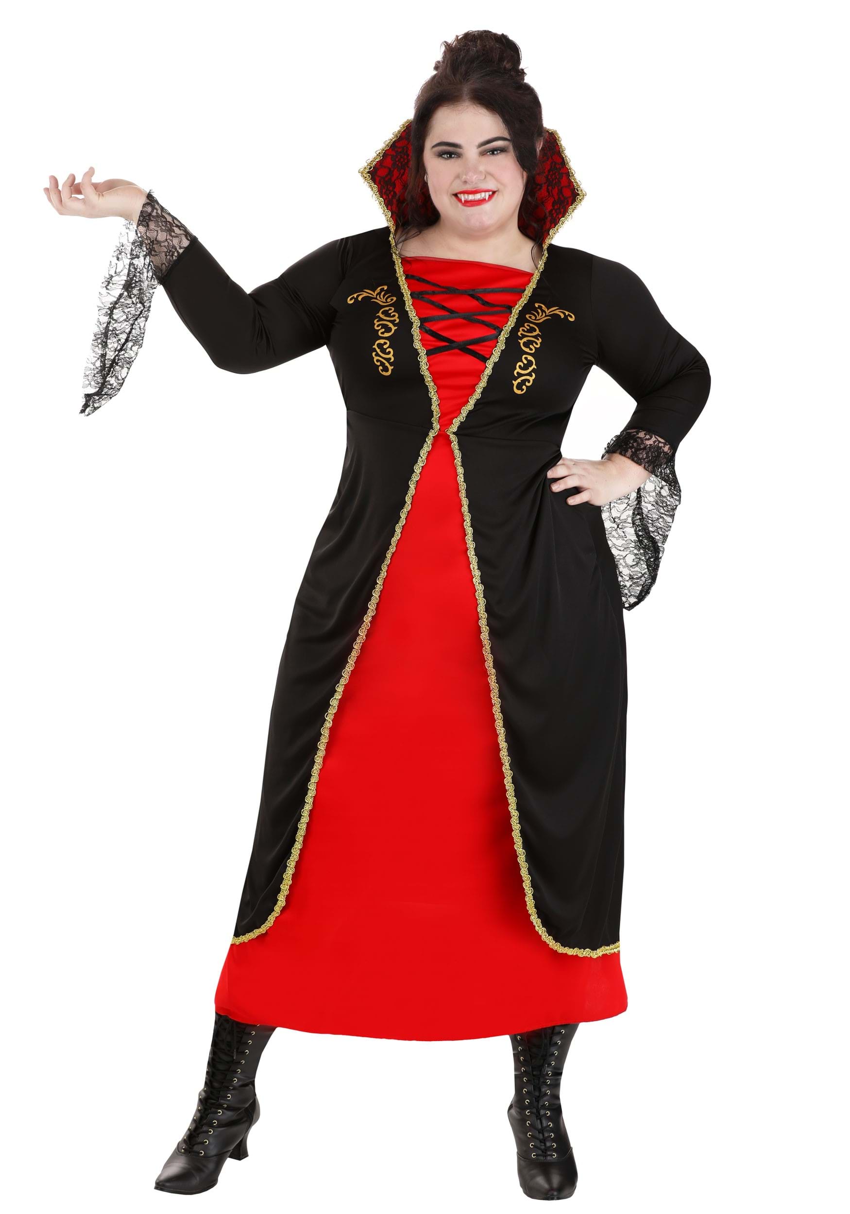 Plus Size Classic Vampire Women's Costume