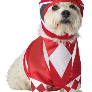 Power Rangers Red Ranger Pet Dog Costume