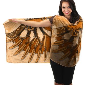 Steampunk Wings Lightweight Scarf