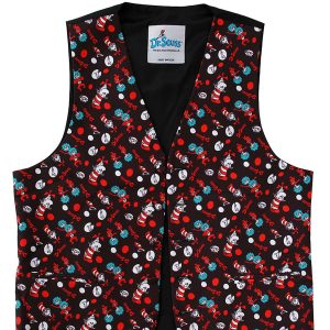 The Cat in the Hat Pattern Vest & Bow Tie Kit