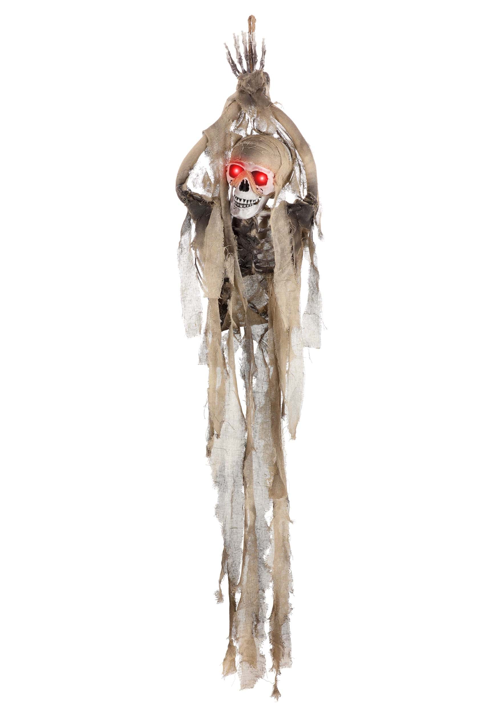 2.5FT Hanging Animated Skeleton Decoration