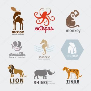 Animals vector logos