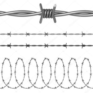 Barbed wire