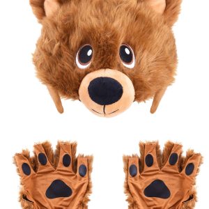 Bear Soft Headband & Paws Accessory Kit
