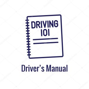 Drivers Test and License Icon Set and - Web Header Banner