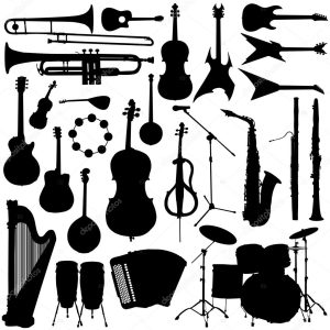 Music instrument vector