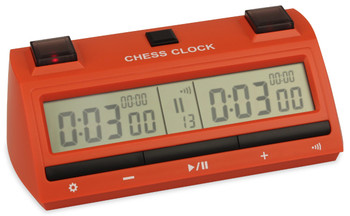 The Chess Store Tournament Digital Chess Clock - Red