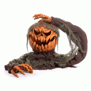 14 Animated Head Popping Pumpkin Ground Breaker Decoration