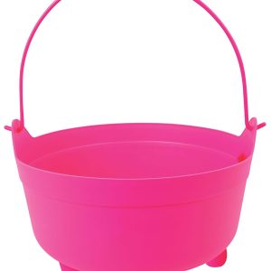 14-Inch Neon Pink Cauldron with Handle