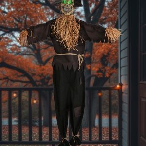 67-Inch Hanging Scarecrow Halloween Decoration - Scream Saver