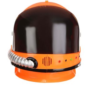 Adult Orange Astronaut Costume Helmet