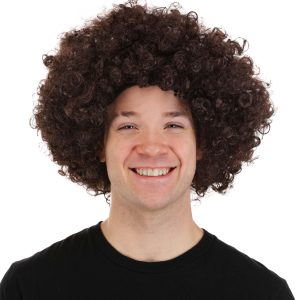 Adult Retro Hippie Afro Costume Wig
