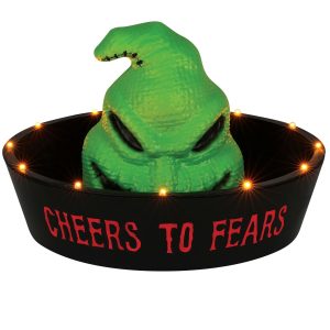 Disney Oogie Boogie Roulette Light Up Candy Bowl Decoration