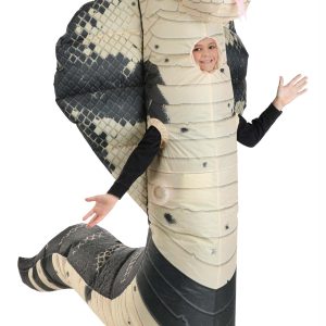 Kid's Inflatable Hooded Snake Costume