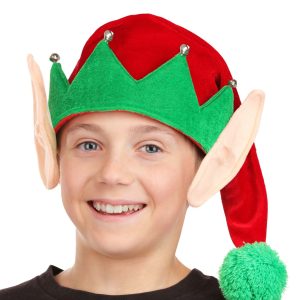 Kid's Soft Elf Costume Hat with Ears