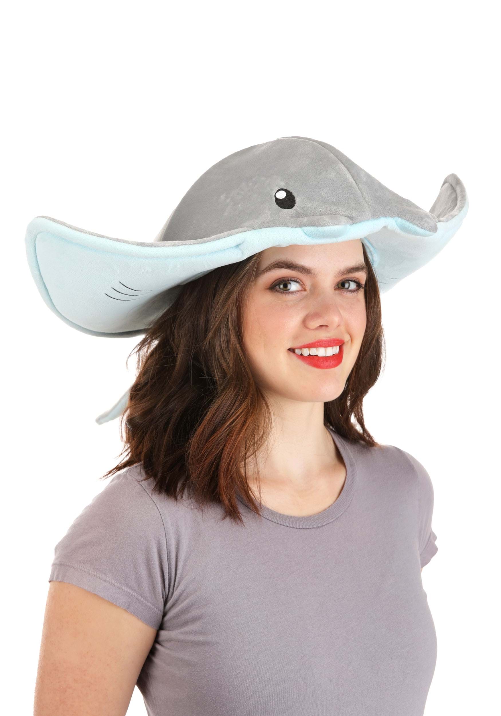 Manta Ray Animal Costume Hat