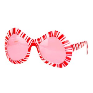 Mod Candy Cane Glasses