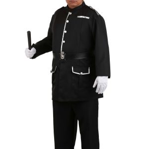 Plus Size British Bobby Costume for Men