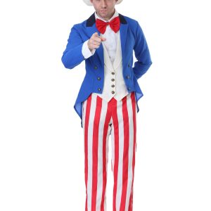 Plus Size Classic Uncle Sam Costume for Men