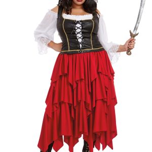Women's Plus Size Ships Ahoy Costume