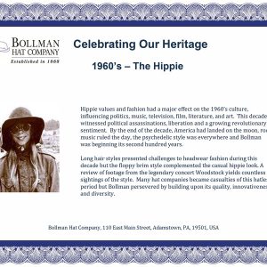 1960s Bollman Heritage Collection Hippie
