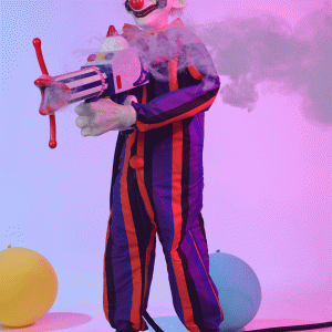 5.6FT Animated Rudy Killer Klowns from Outer Space Decoration - Tekky