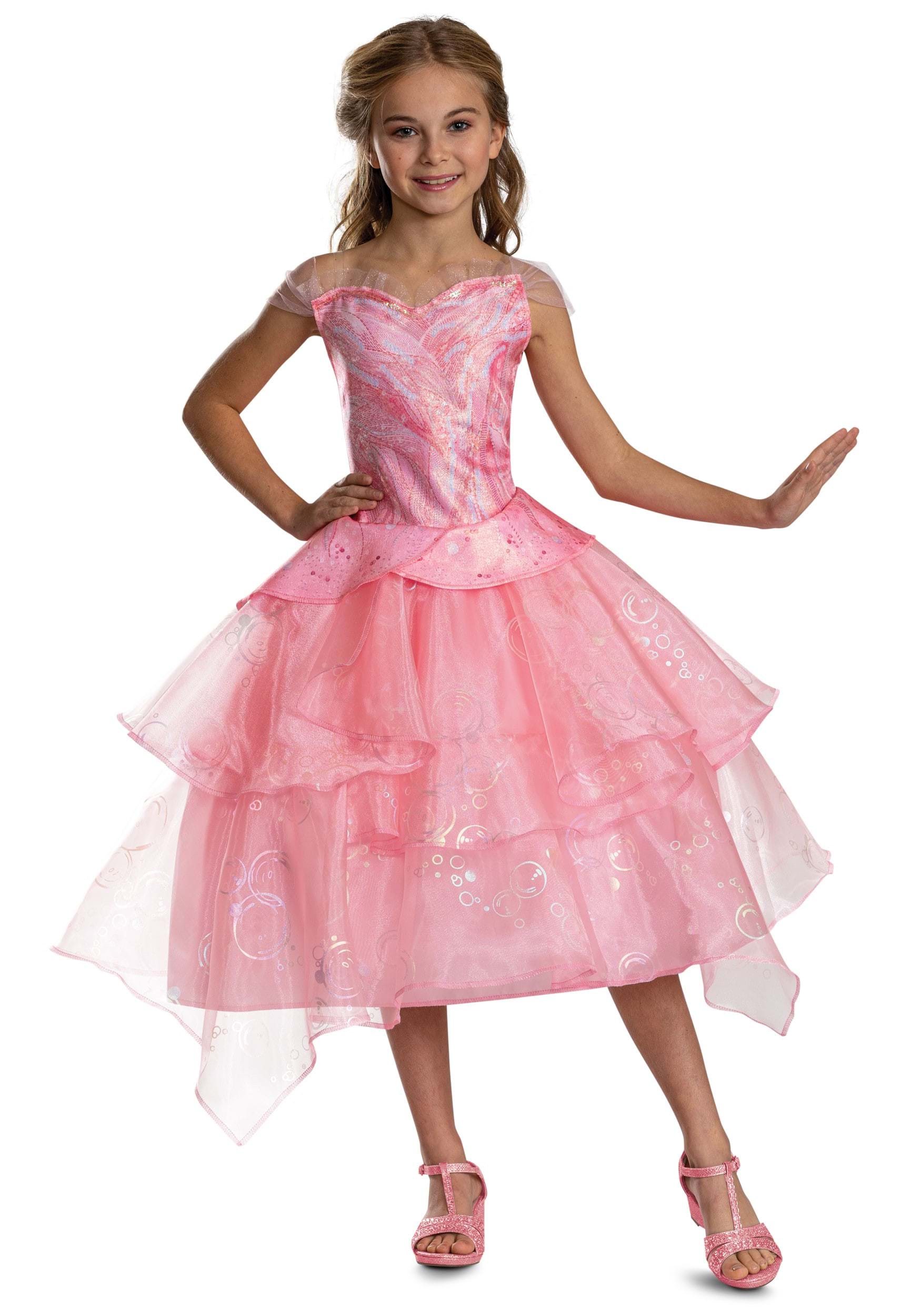 Girl's Classic Wicked Glinda Dress Costume