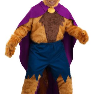 Plus Size Deluxe Caped Disney Beast Men's Costume