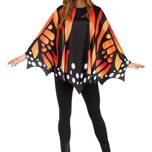 Women's Monarch Butterfly Poncho