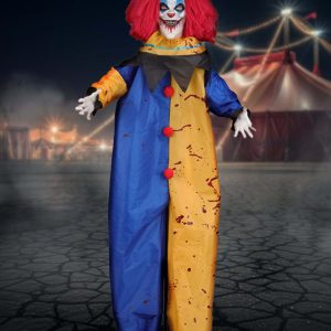 6.25FT Ned the Nightmare Clown Animated Decoration - Scream Saver