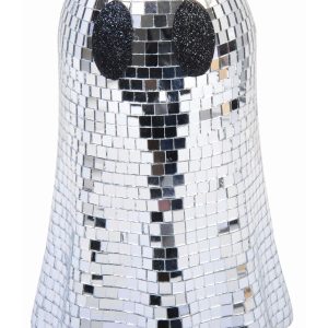 7.25-Inch Disco Tile Ghost Decoration