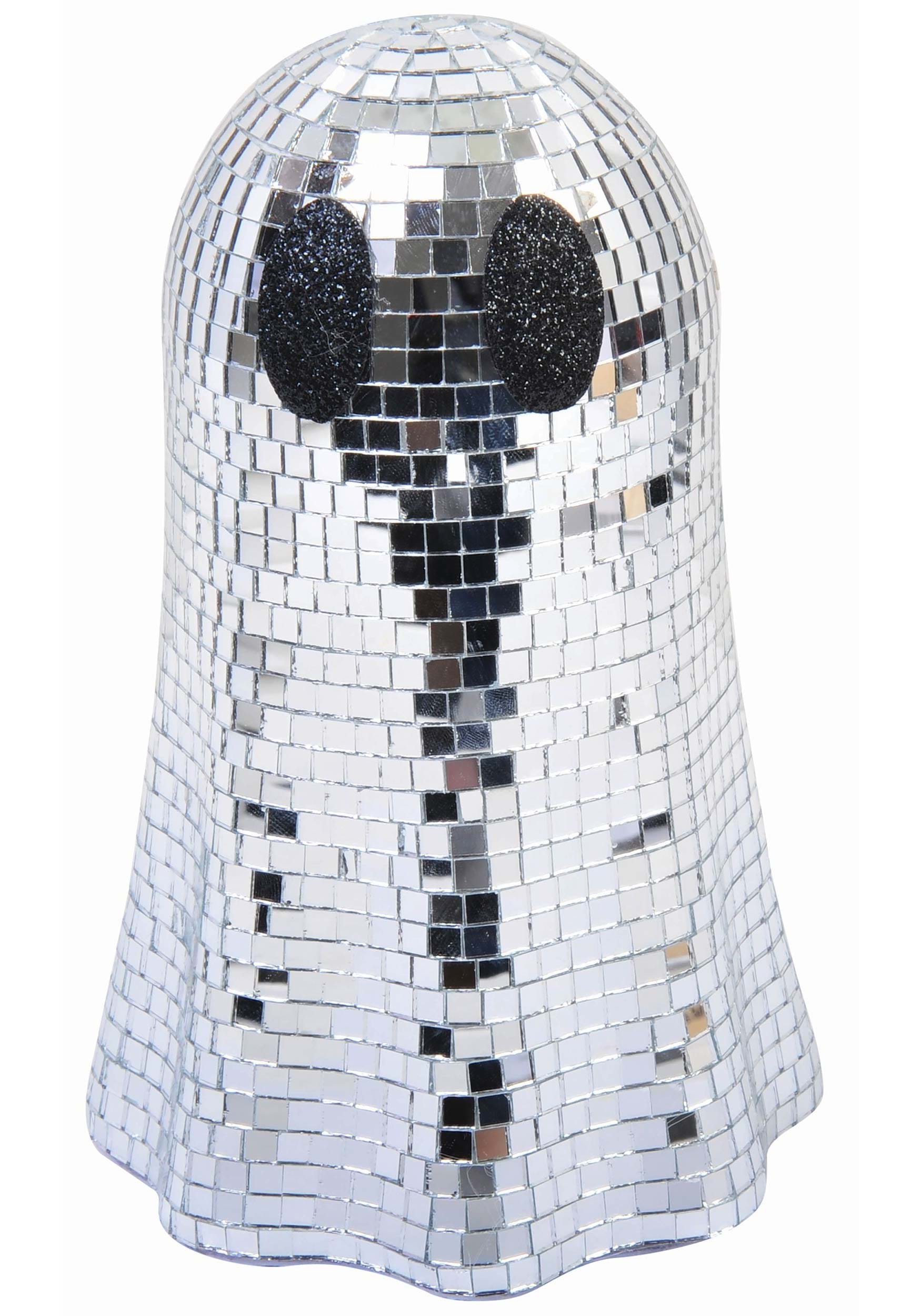 7.25-Inch Disco Tile Ghost Decoration