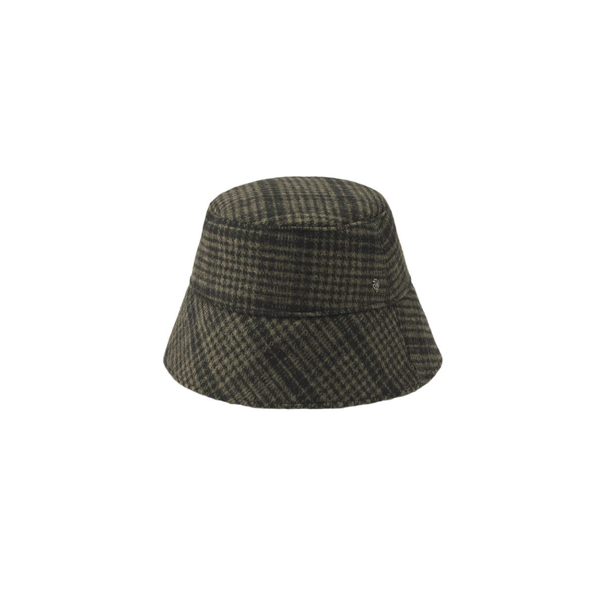 Calvin Wool Blend Check Bucket